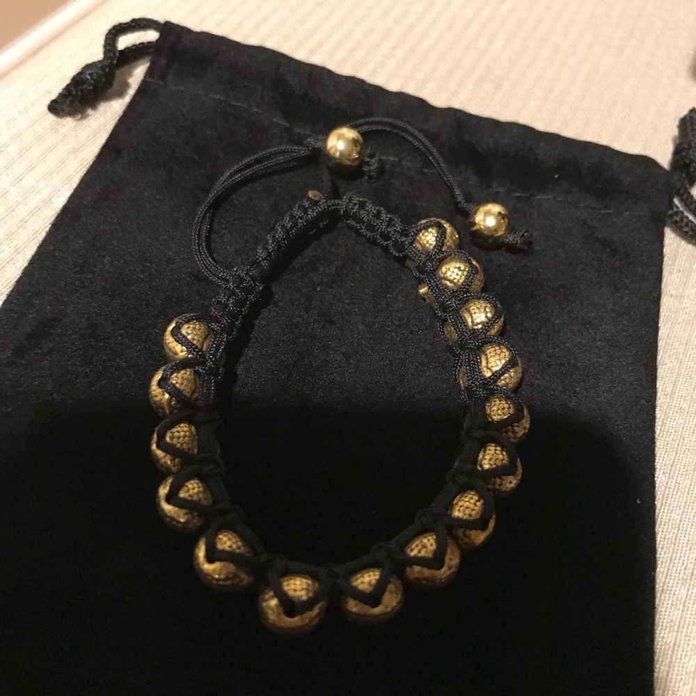 HEAVY GOLD PLATED BUDDHA Men’s BRACELET ~NEW - Picture 6 of 7